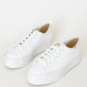 White platform Keds from Lulus